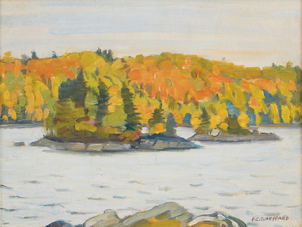 Peter Clapham (P.C.) Sheppard (1882-1965) - Wood Lake, Muskoka