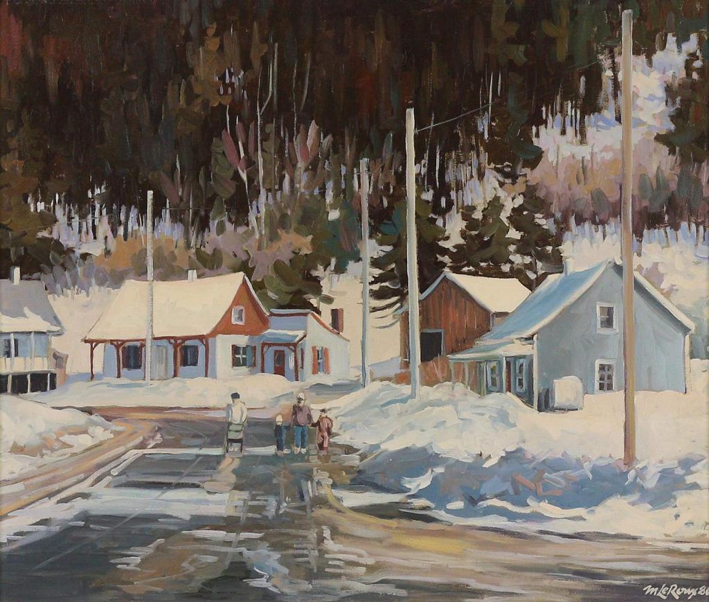 Michel Leroux (1950) - Village De St-Come; 1986