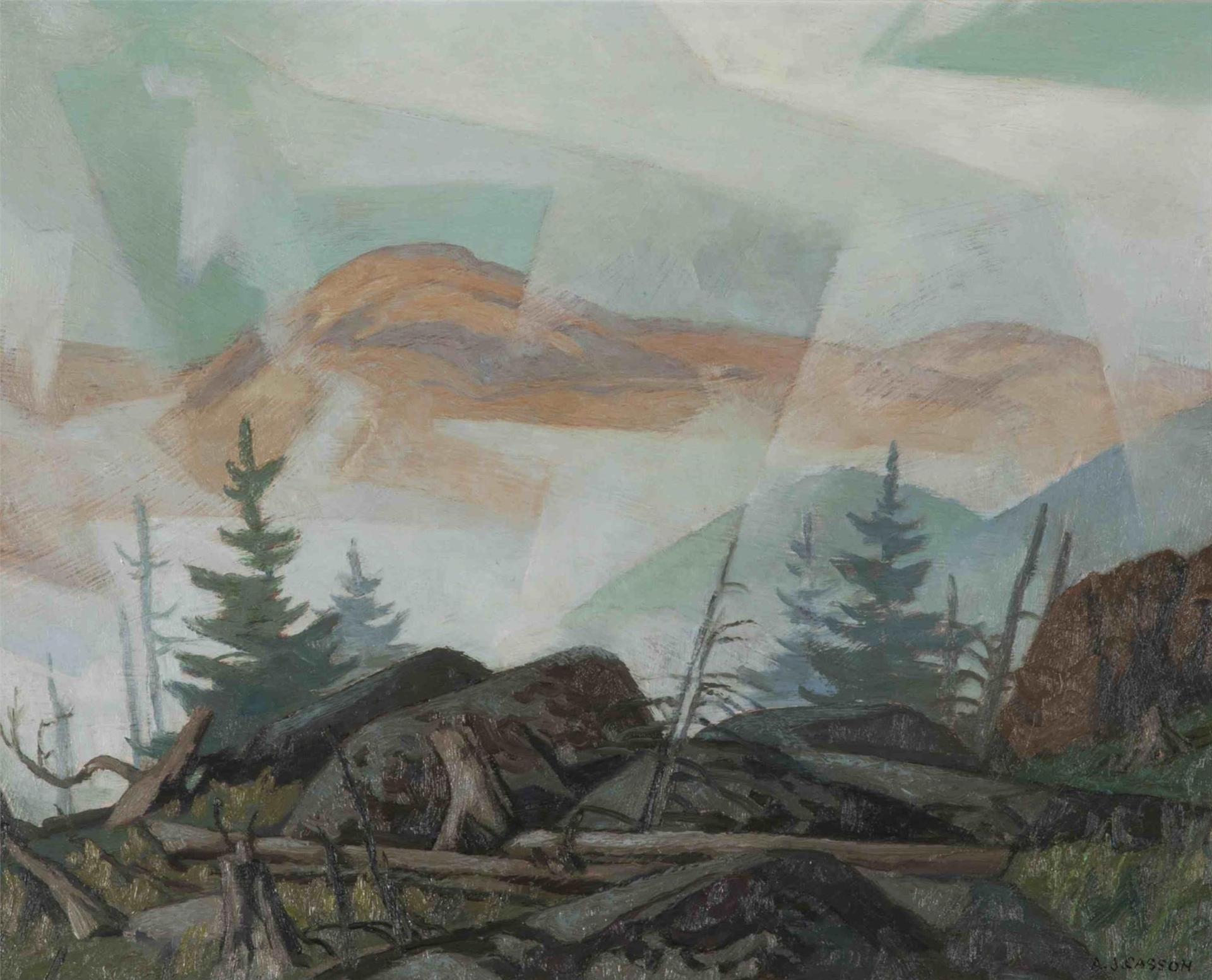 Alfred Joseph (A.J.) Casson (1898-1992) - Rising Mist