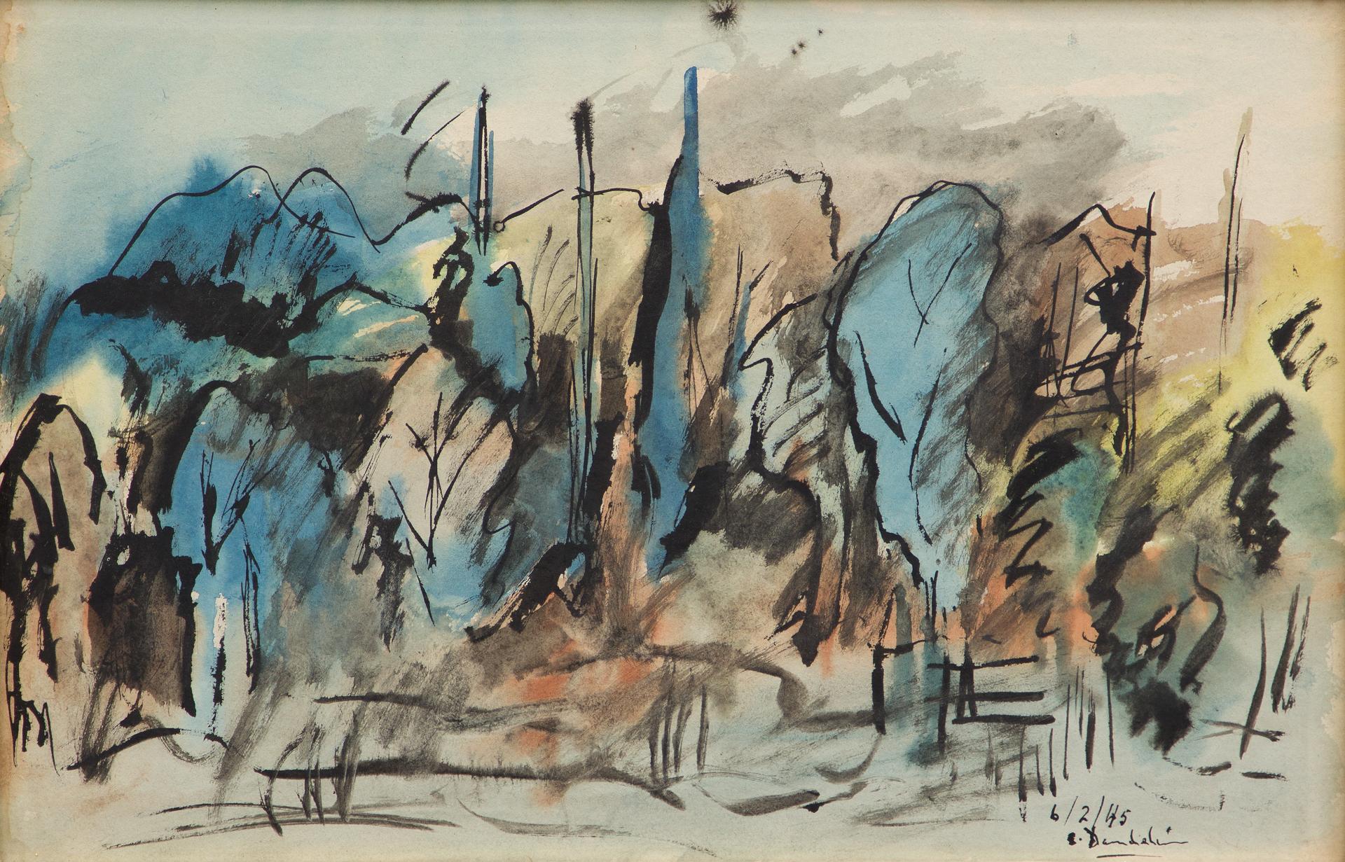 Charles Daudelin (1920-2001) - Sans titre / Untitled, 1945