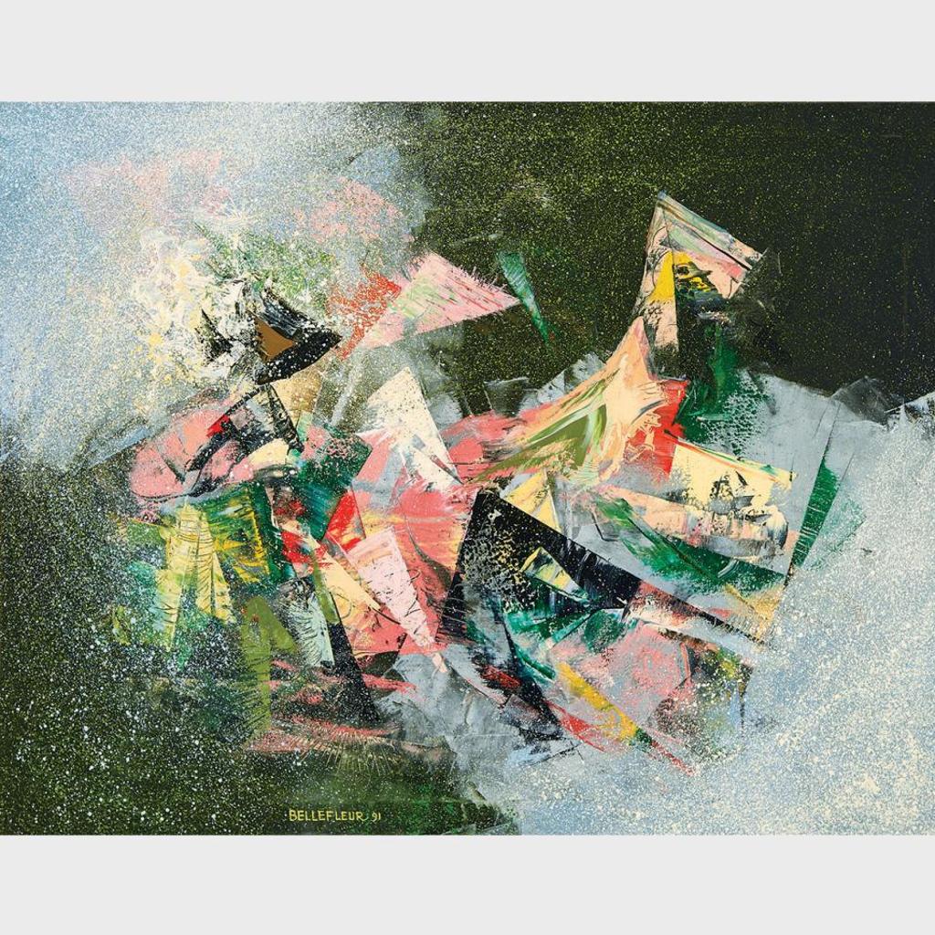 Léon Bellefleur (1910-2007) - Retour De La Chimère
