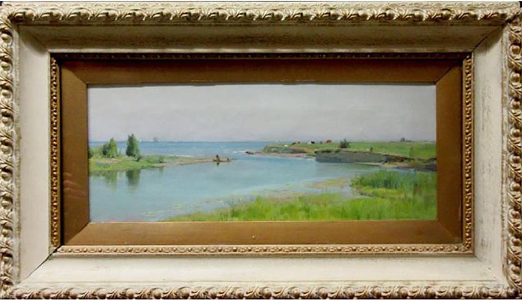 Frederick Sproston Challener (1869-1958) - Where The Lake And River Meet