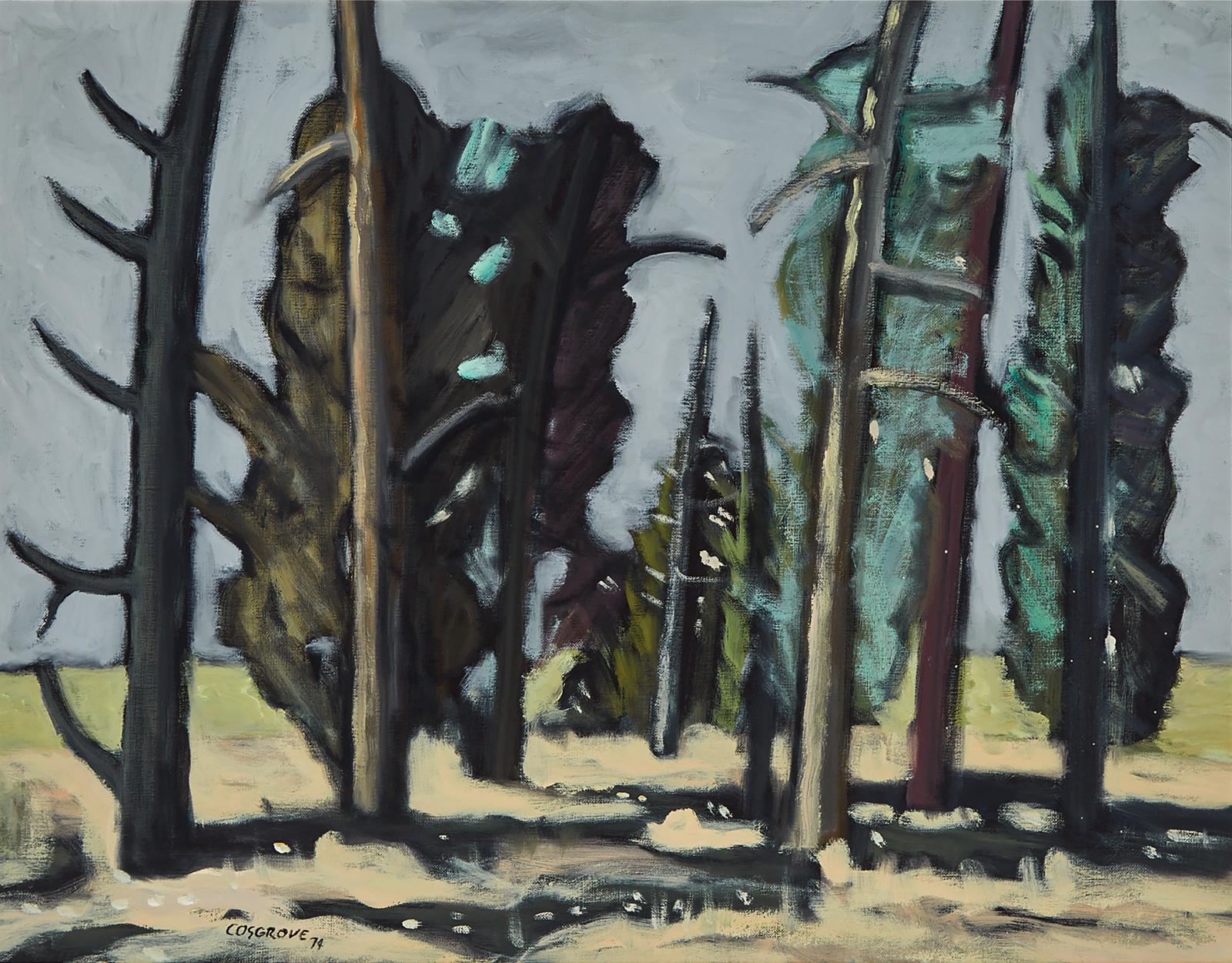 Stanley Morel Cosgrove (1911-2002) - Variation On A Tree, 1974