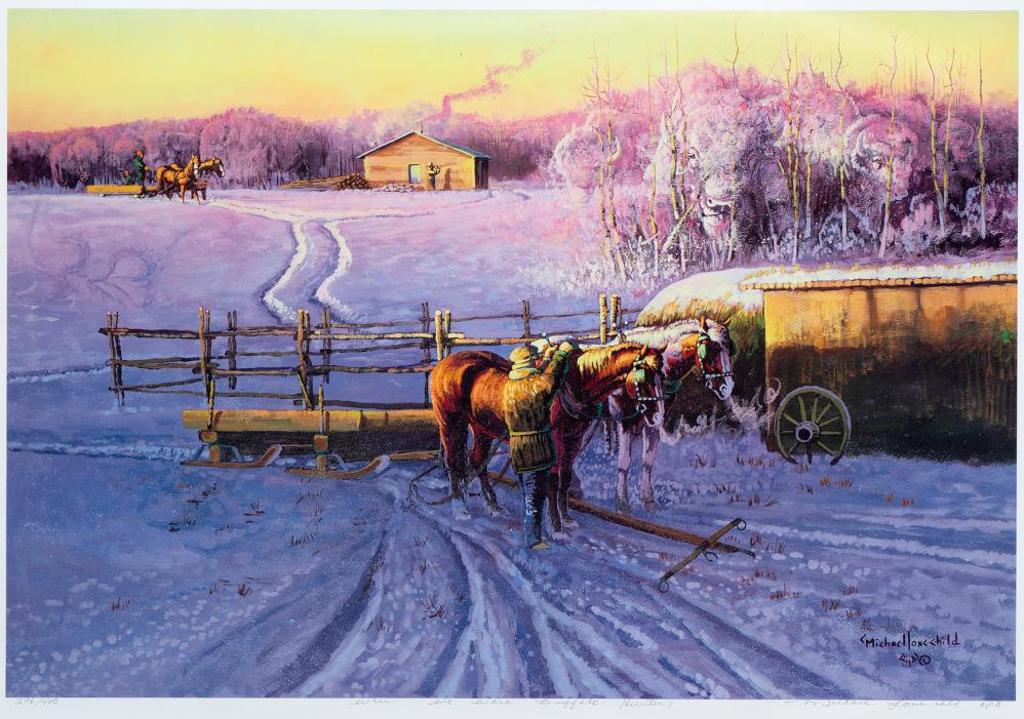 Michael Lonechild (1955) - When We Were Buffalo Hunters