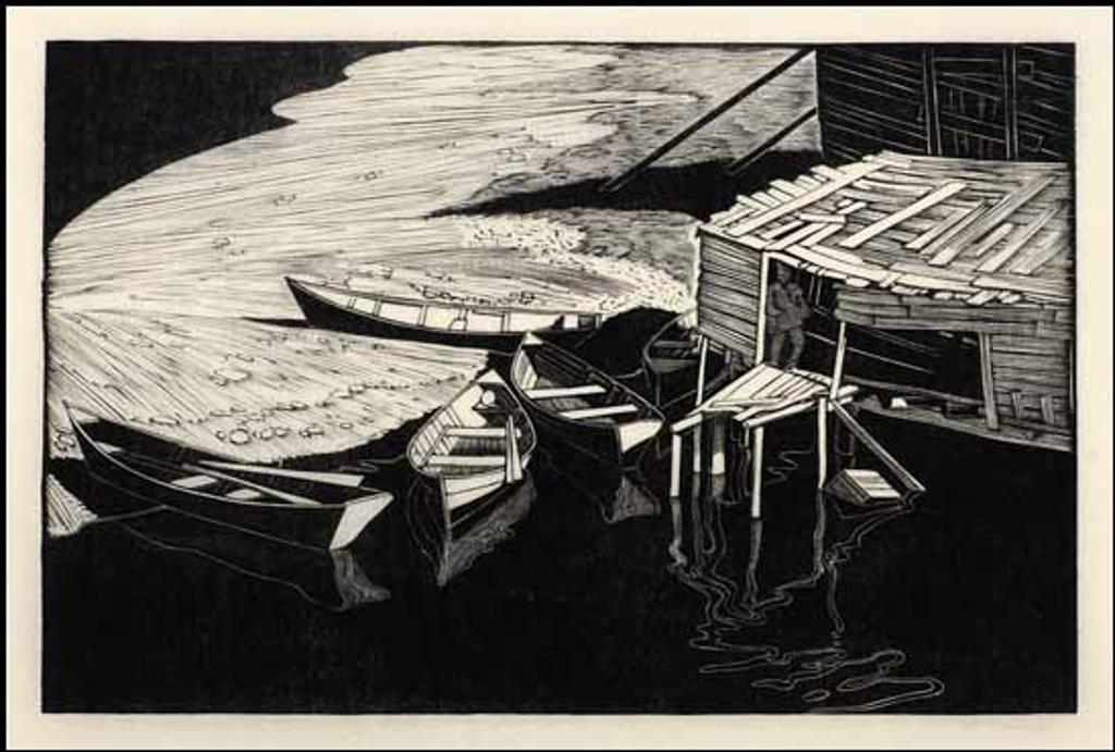 Walter Joseph (W.J.) Phillips (1884-1963) - Snake Island, Lake Winnipeg