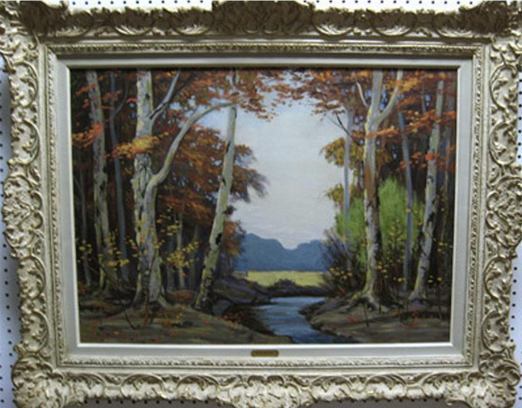 William Harris Willis - Trout Stream-Balm Beach, Midland