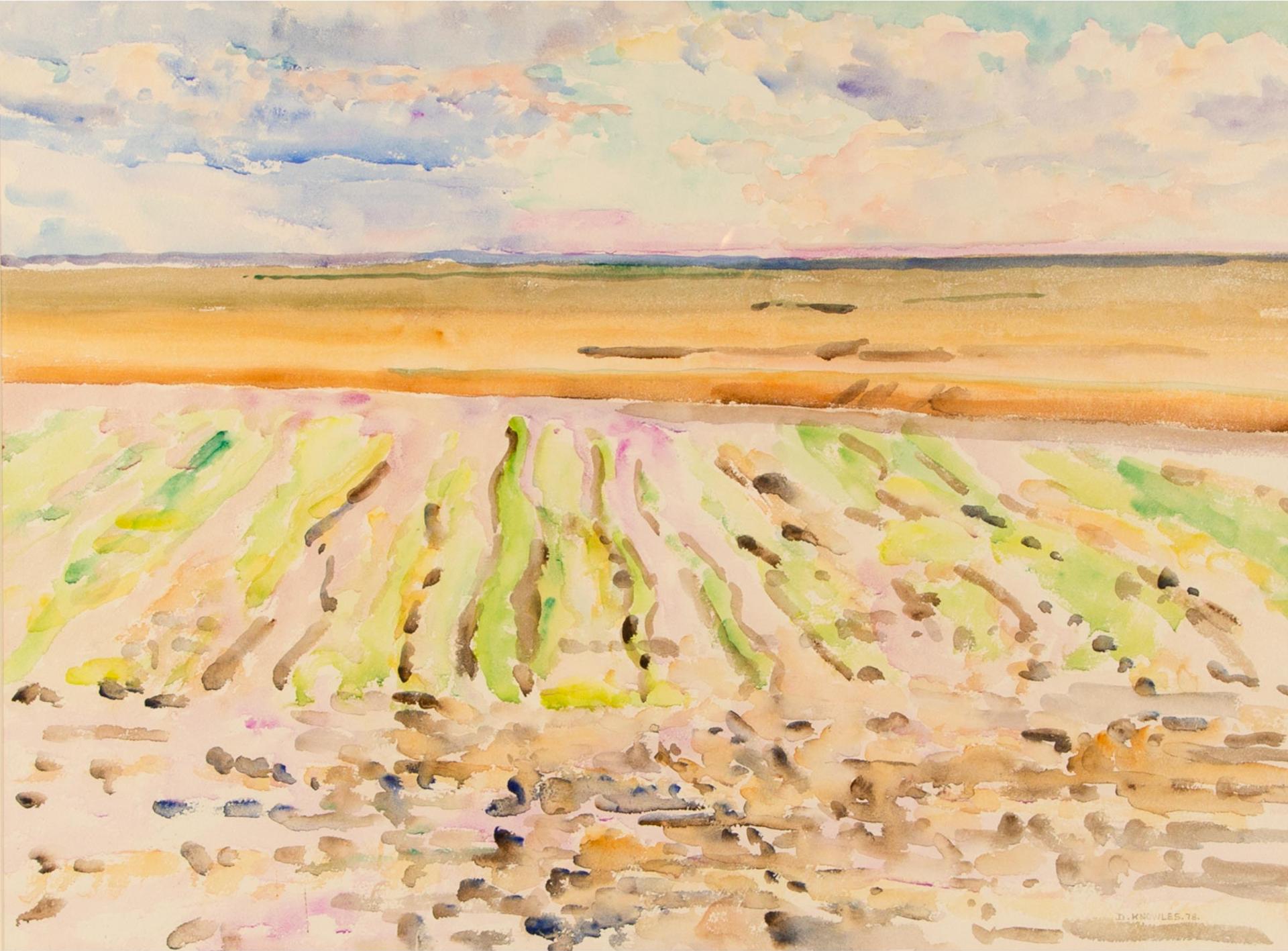 Dorothy Elsie Knowles (1927-2001) - Winter's Coming, 1978
