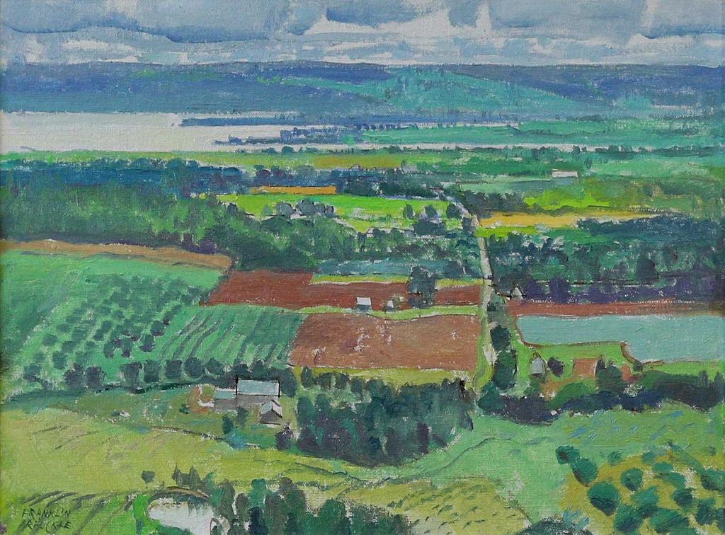 George Franklin Arbuckle (1909-2001) - Minas Basin, Blomidon, N.S.;  1980