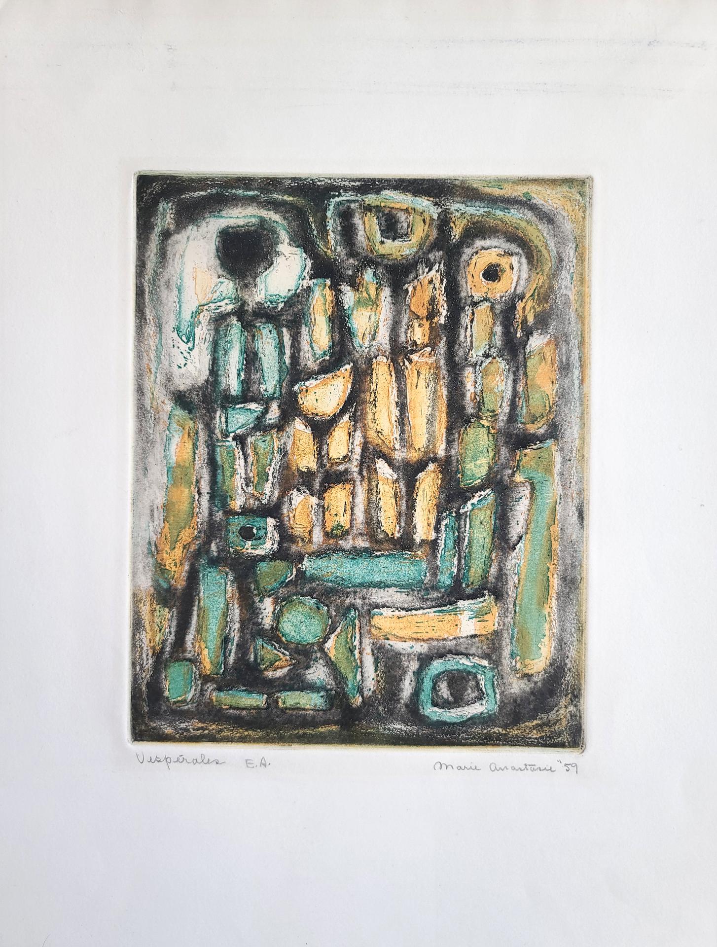 Marie Anastasie - Vespérales, 1959