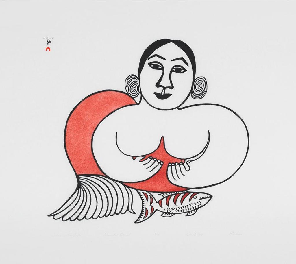 Pitaloosie Saila (1942-2021) - Sedna With  Fish
