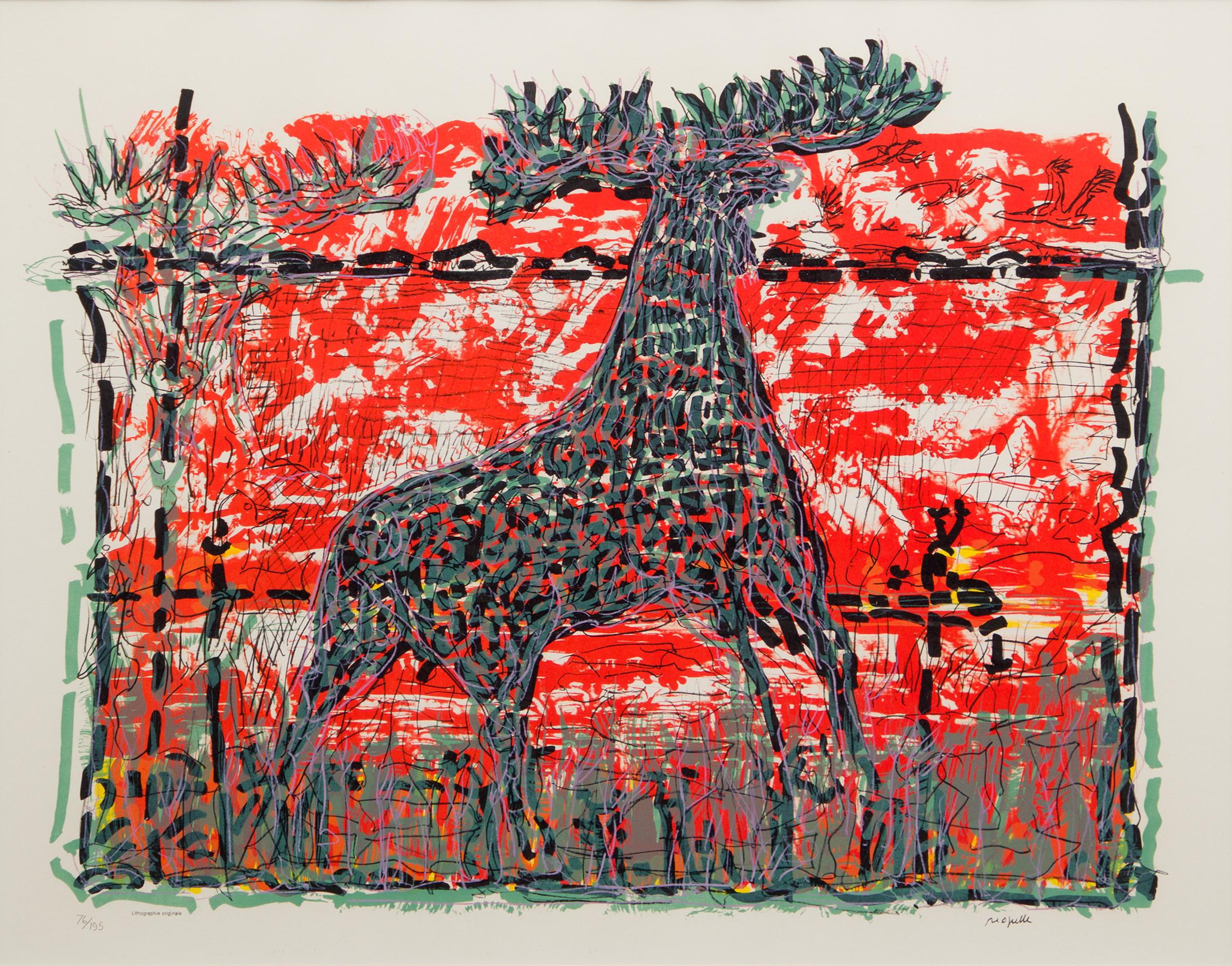 Jean-Paul Riopelle (1923-2002) - L'original rouge, 1981