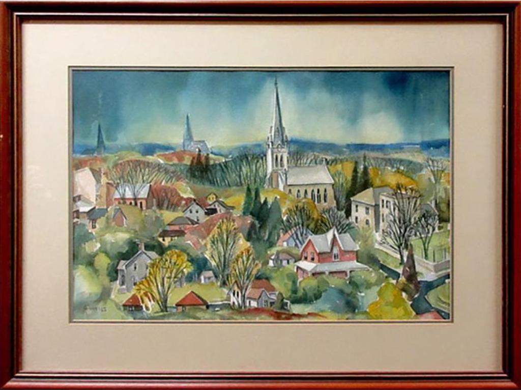 Percy Runnells (1920) - Birds Eye View Of Small Town
