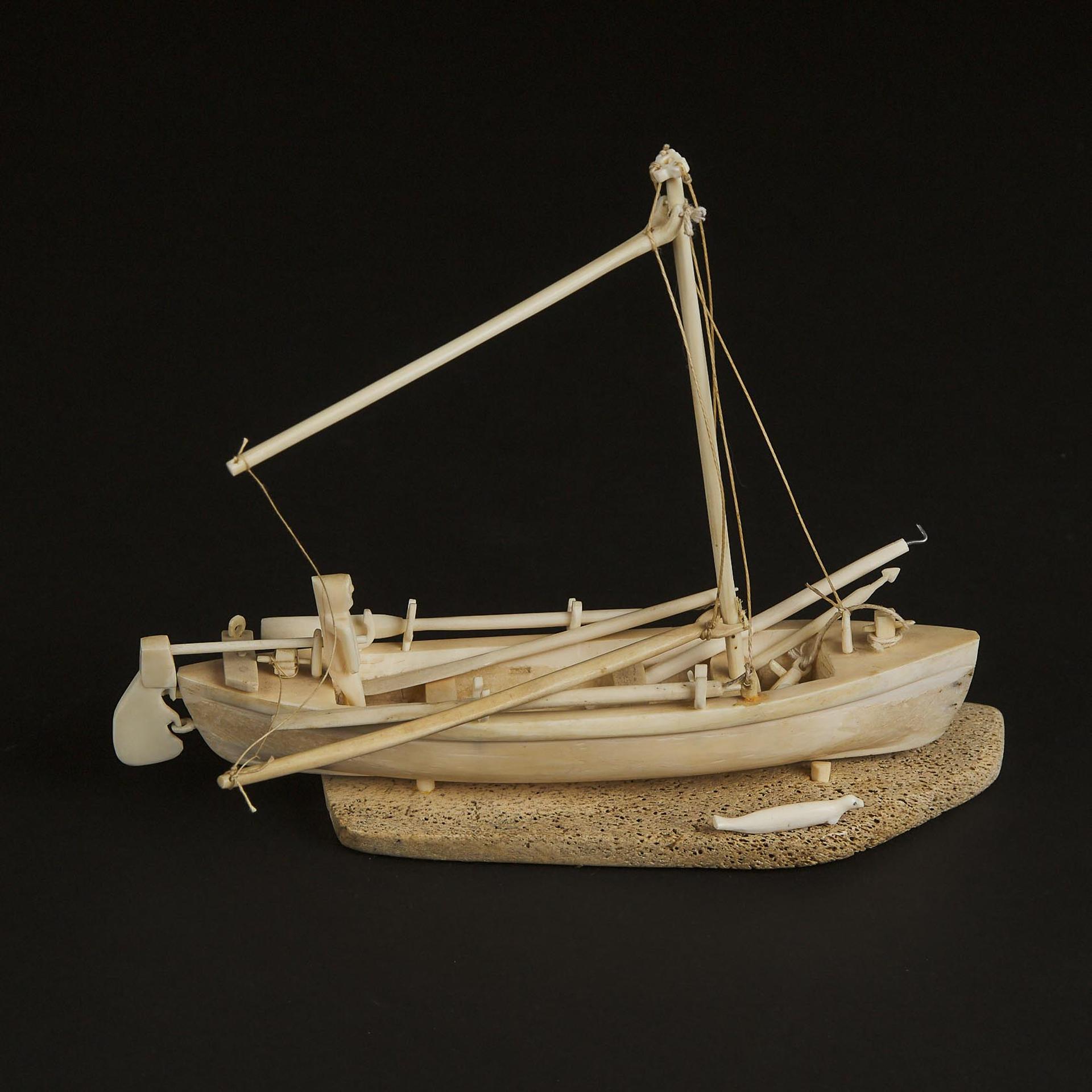 Philuardjuk Keelawajuk (1901) - Whaling Boat, Ca. 1960