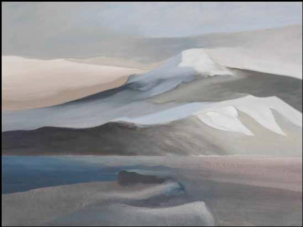 Toni (Norman) Onley (1928-2004) - Snow-capped Mountain, Harrison Lake, BC
