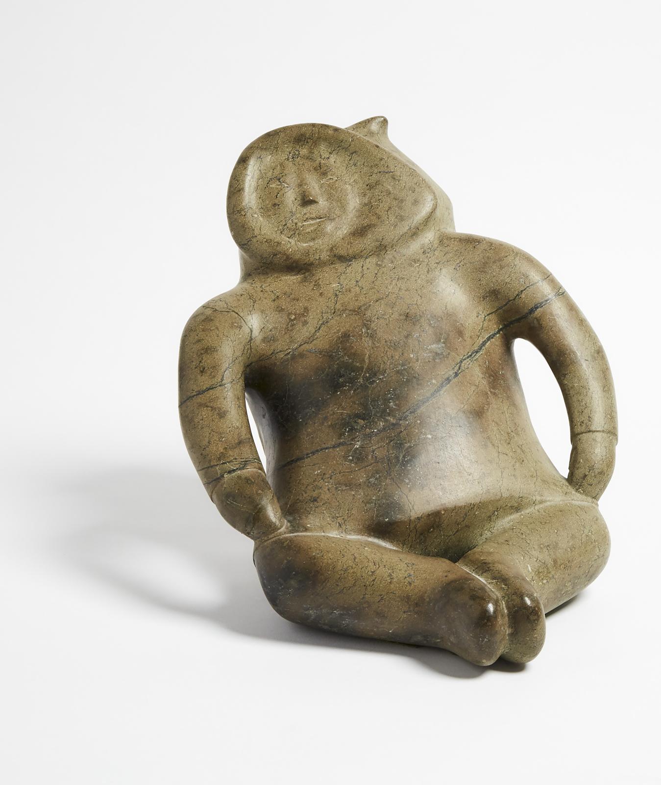 Sharky Nuna (1918-1979) - Seated Man
