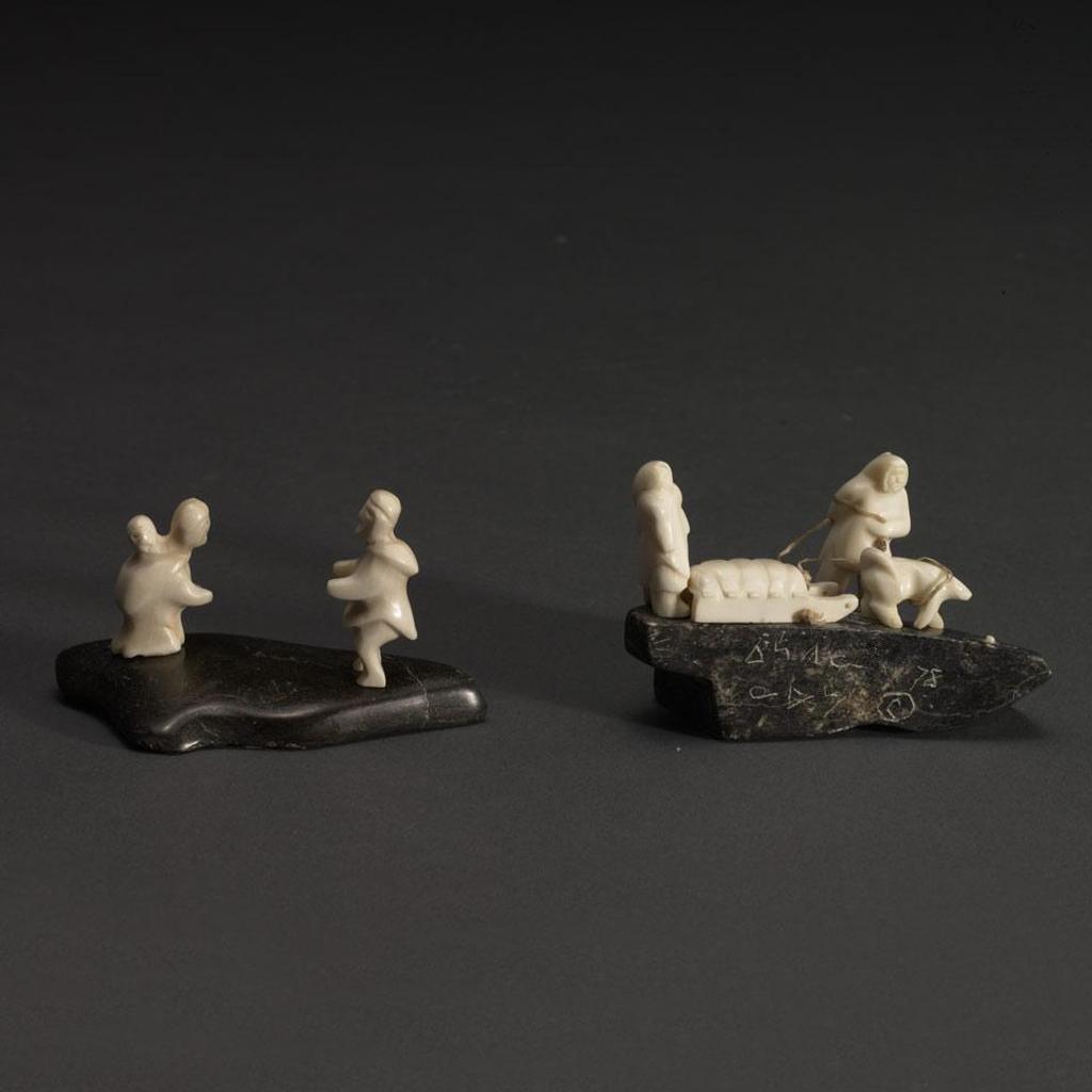 Elizabeth Inutuinak Tavo - Inuit Family; Hunting Scene