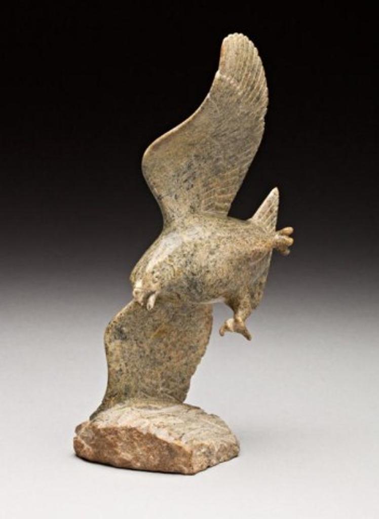 Pitseolak Qimirpik (1986) - Flying falcon