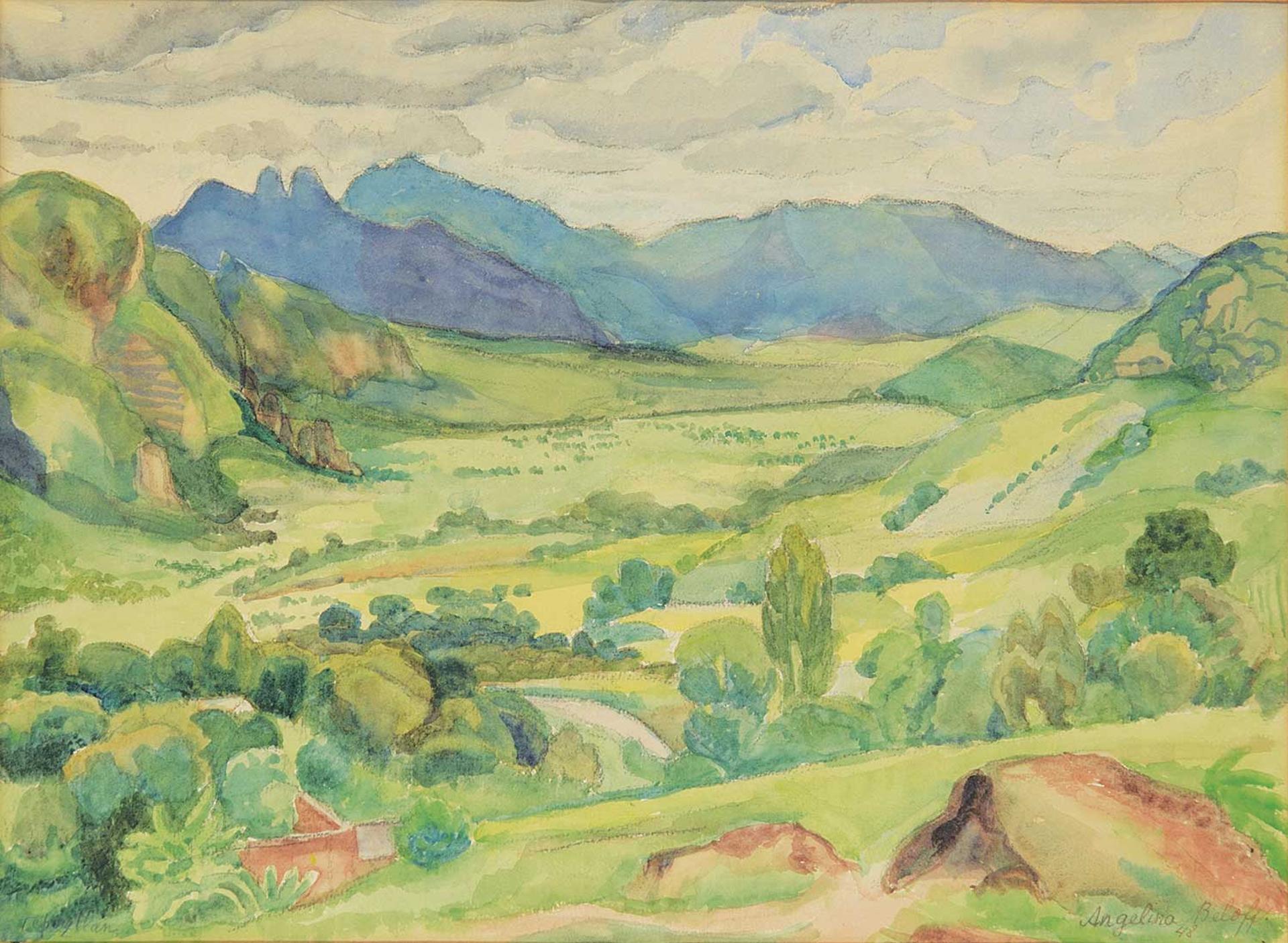 Angelina Beloff - Tepoztlan