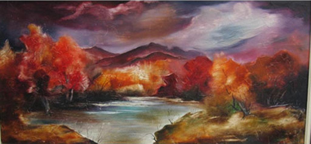 Gaston Rebry (1933-2007) - Autumn Scene