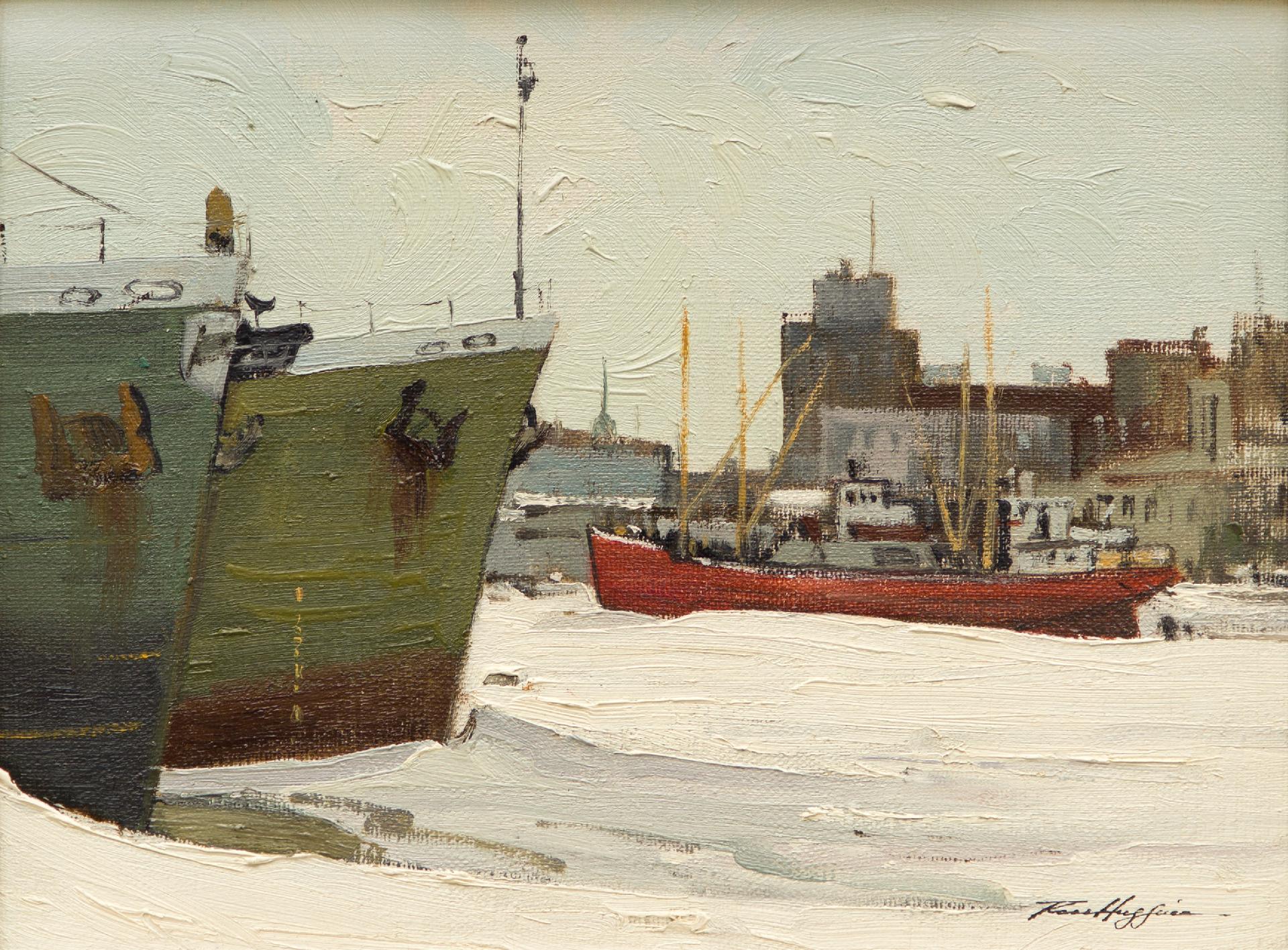 Ross Huggins (1916-1999) - Louise Bassin, Quebec City, QC, 1971