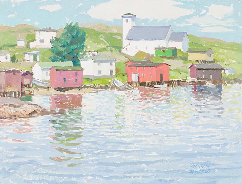 George Franklin Arbuckle (1909-2001) - The Anglican Church at Salvage, Nfl.