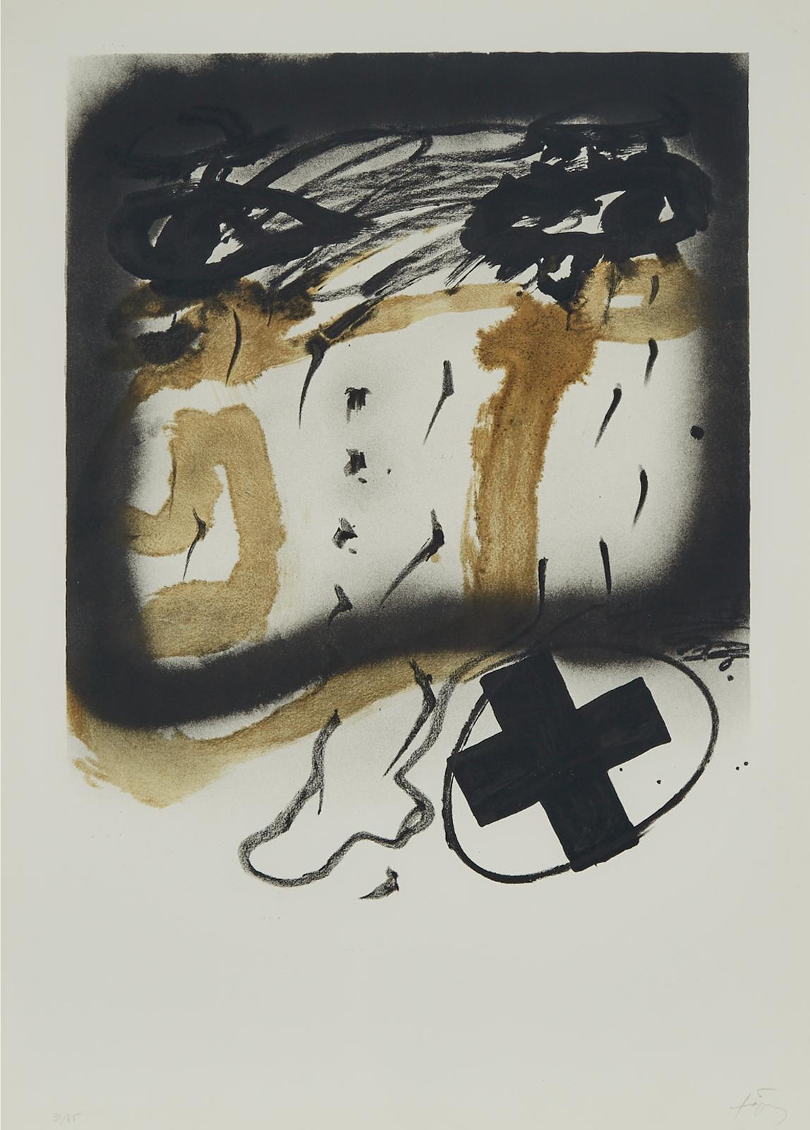 Antoni Tàpies (1923-2012) - Sénanque I, 1983 [galfetti, 926]