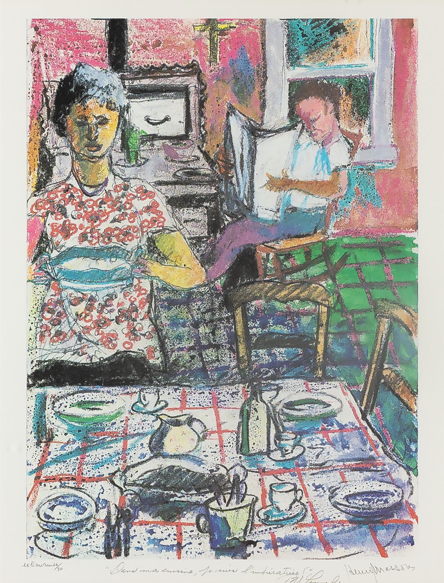 Henri Leopold Masson (1907-1996) - Dans Ma Cuisine
