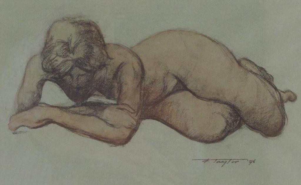 Frederick Bourchier Taylor (1906-1987) - NUDE; 1976