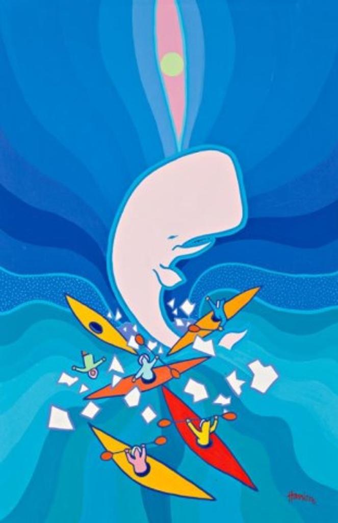 Edward Hardy (Ted) Harrison (1926-2015) - Dream Whale