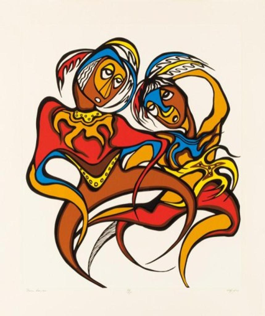 Daphne Odjig (1919-2016) - Fun Dance