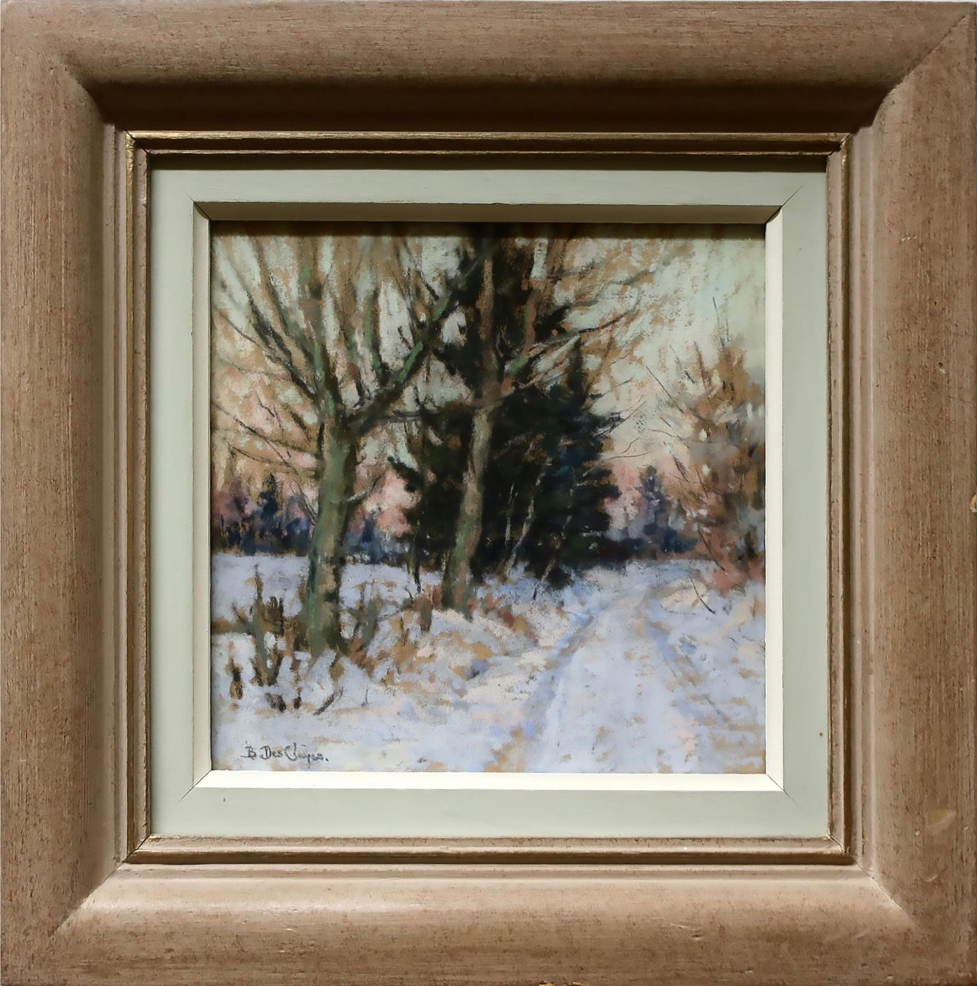 Berthe Des Clayes (1877-1968) - Winding Road - Winter