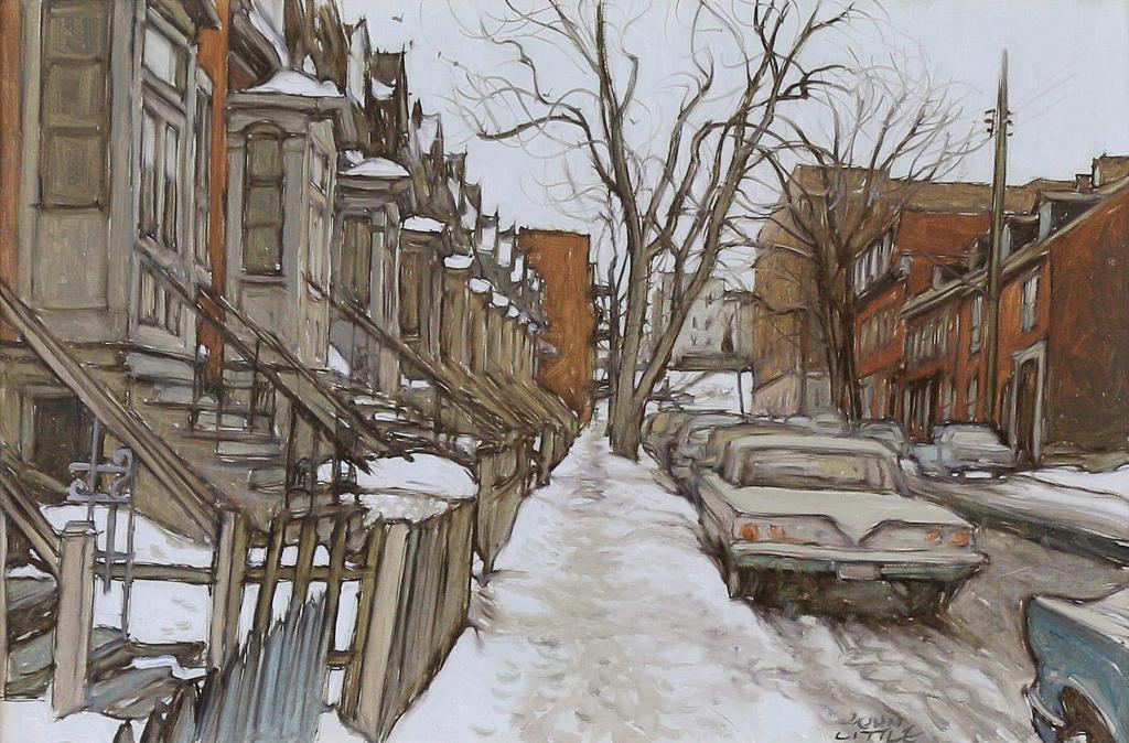 John Geoffrey Caruthers Little (1928-2024) - Rue Martin - St. Henri; 1996