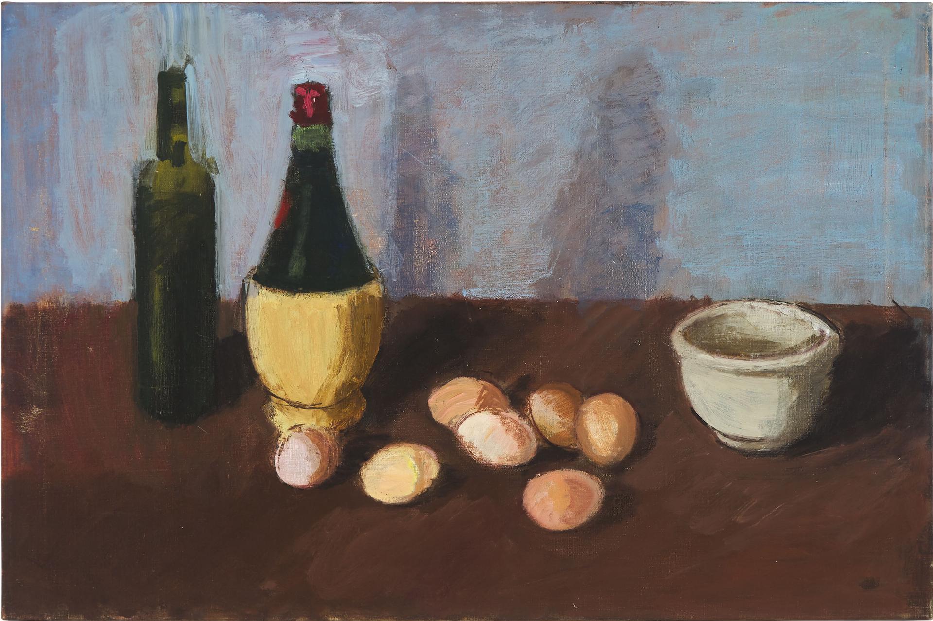 John Richard Fox (1927-2008) - Still Life With Eggs, 1951
