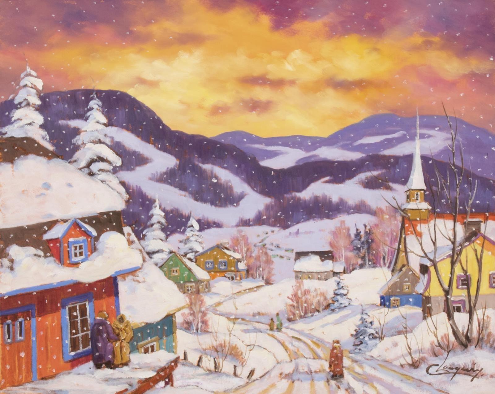 Claude Langevin (1942-2024) - Journee Enneigee