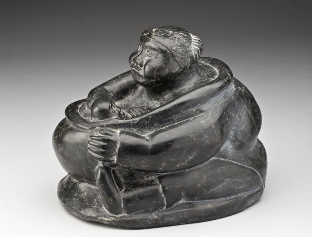 Noah Nowrakudluk (1916) - Mother Nursing an Infant