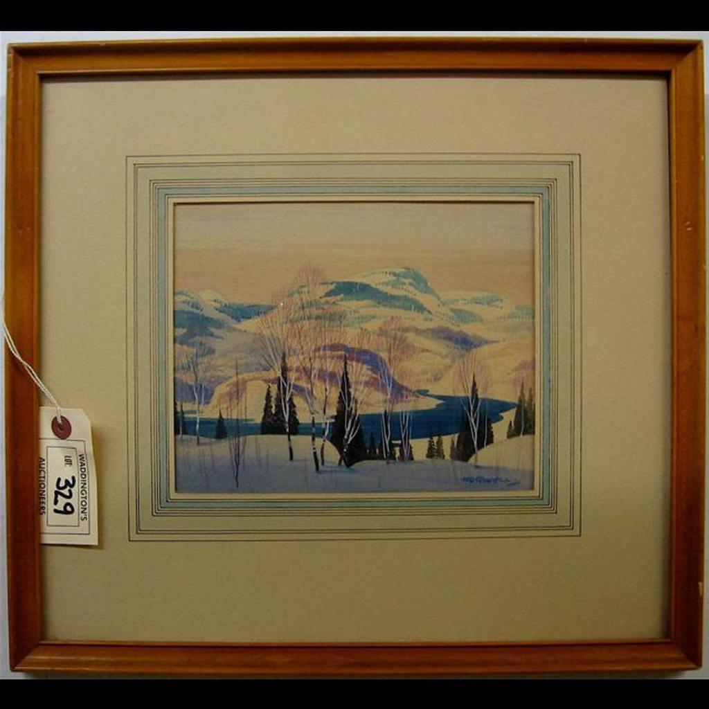 Graham Norble Norwell (1901-1967) - Winter In The Laurentians