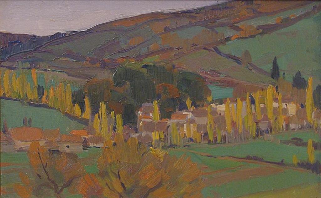 Clarence Alphonse Gagnon (1881-1942) - AUTUMNE-FRANCE 1928
