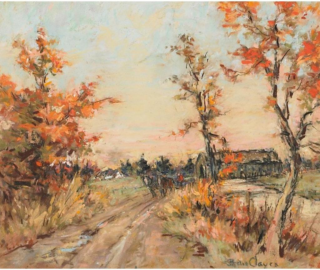 Berthe Des Clayes (1877-1968) - Le Pont Couvert
