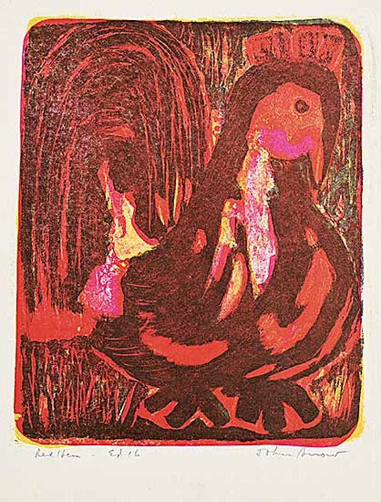 John Harold Thomas Snow (1911-2004) - Red Hen #Ed. 16