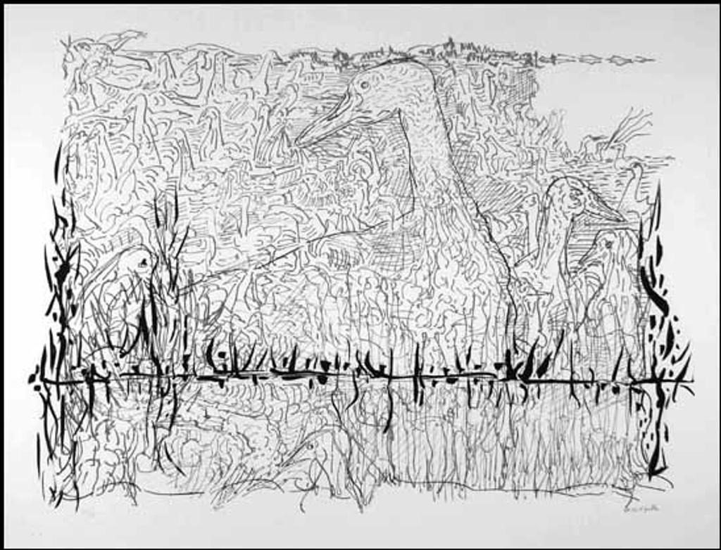 Jean-Paul Riopelle (1923-2002) - Wild Geese