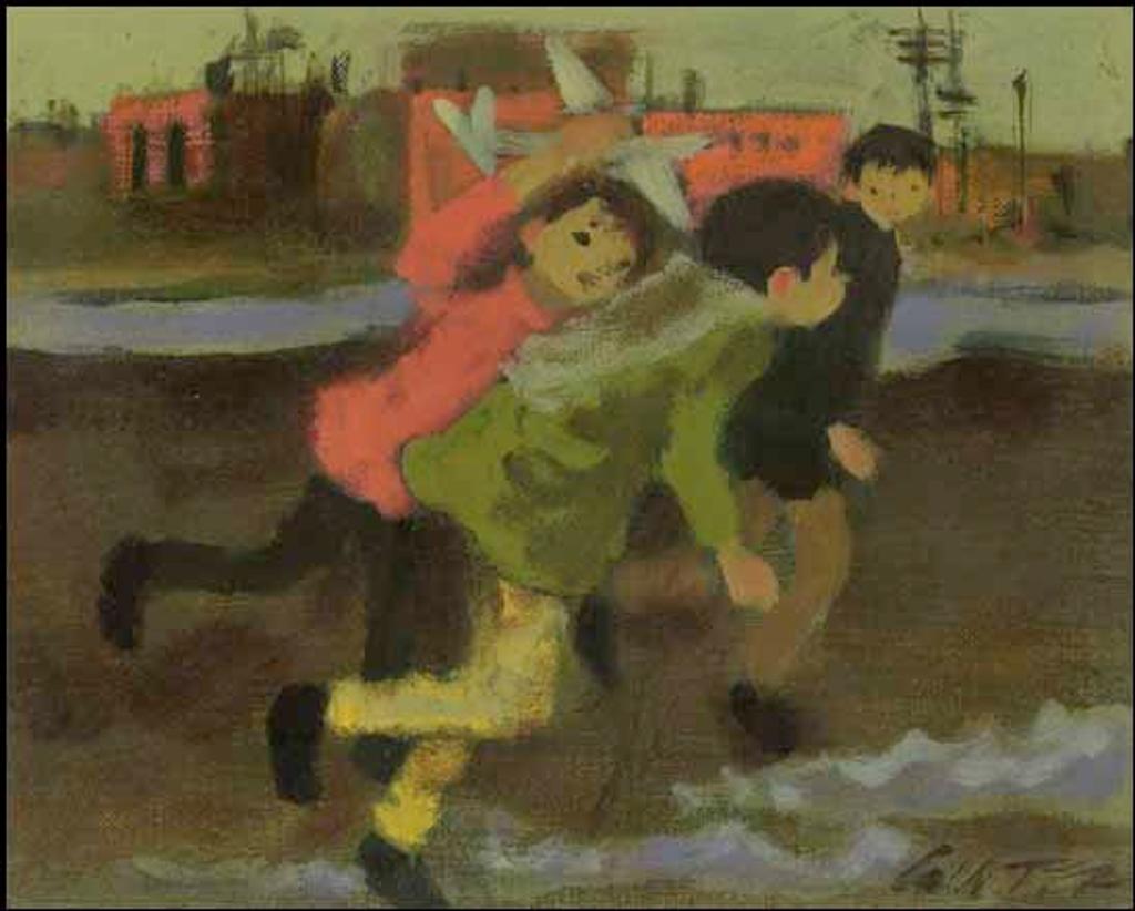 William Arthur Winter (1909-1996) - Running Boys
