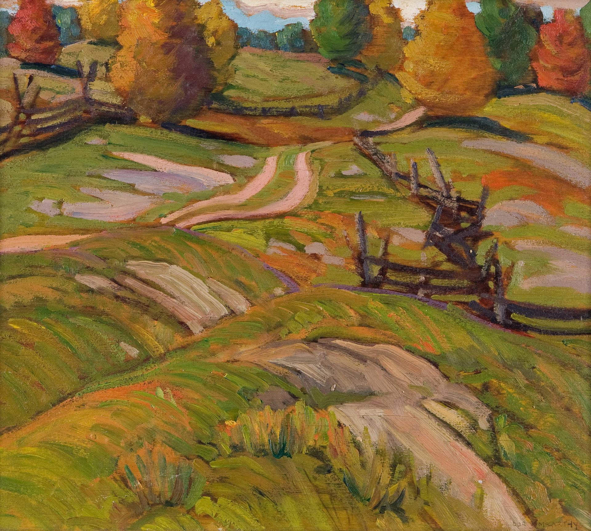 Doris Jean McCarthy (1910-2010) - Country road