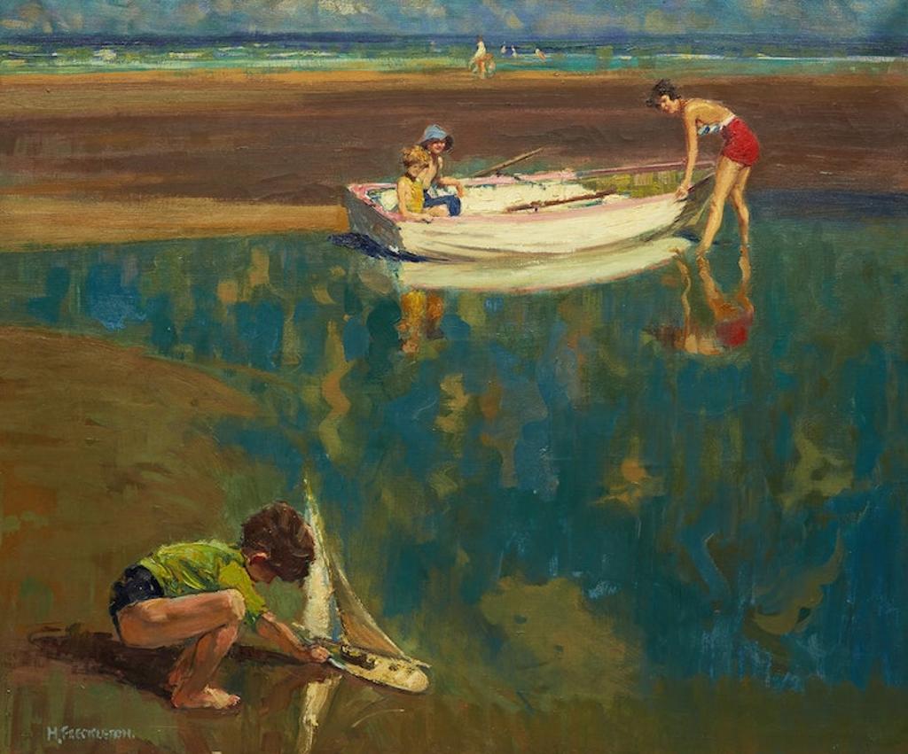Harry Freckleton (1890-1979) - Toy Sailboat