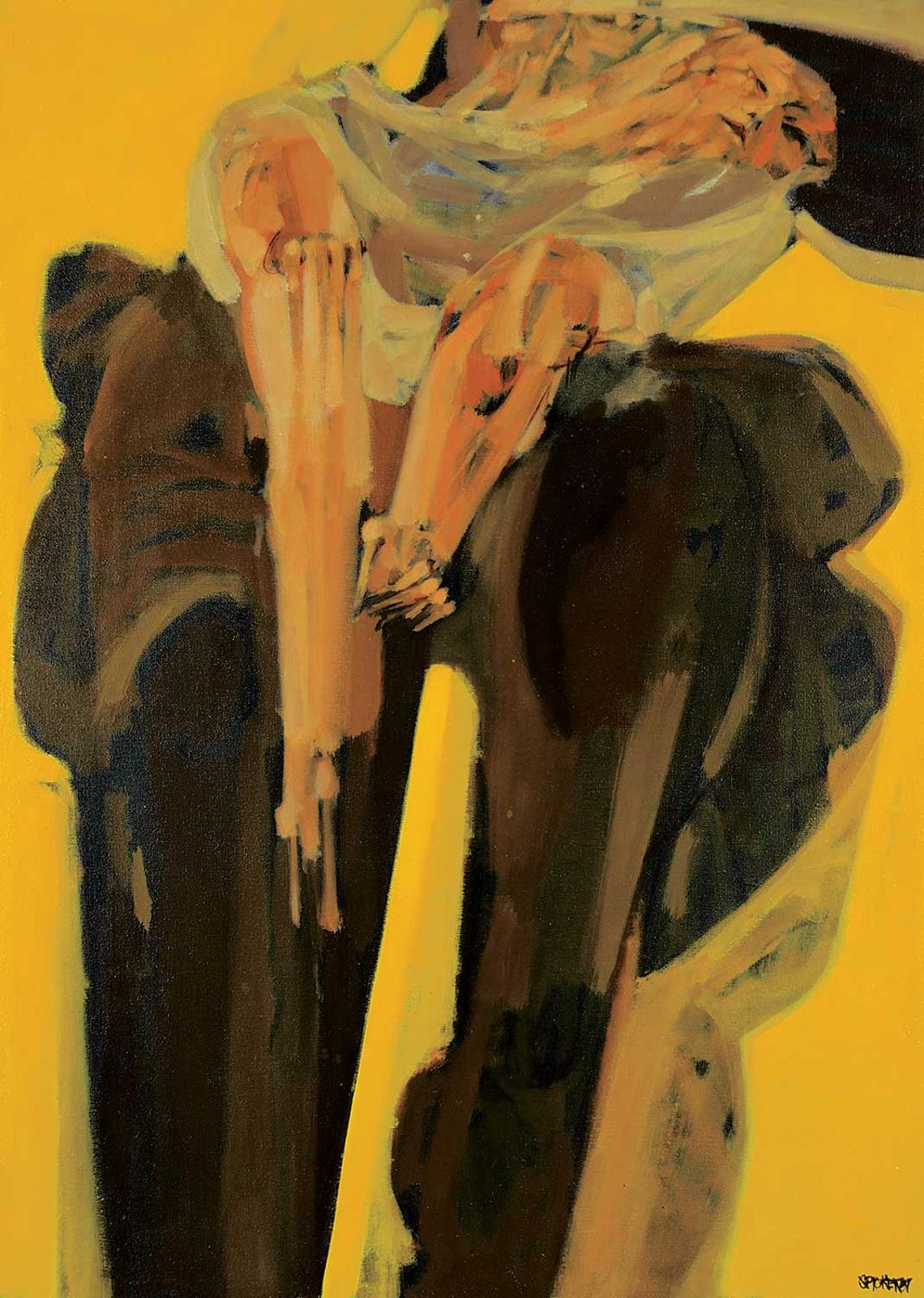 Ronald John (Gyo-Zo) Spickett (1926-2003) - Aspect of the Tossed Figure - Series A
