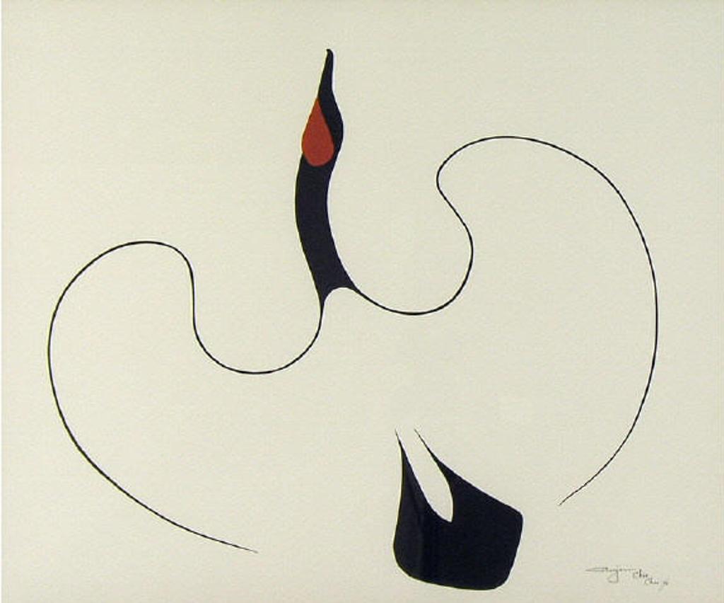 Benjamin Chee Chee (1944-1977) - Untitled