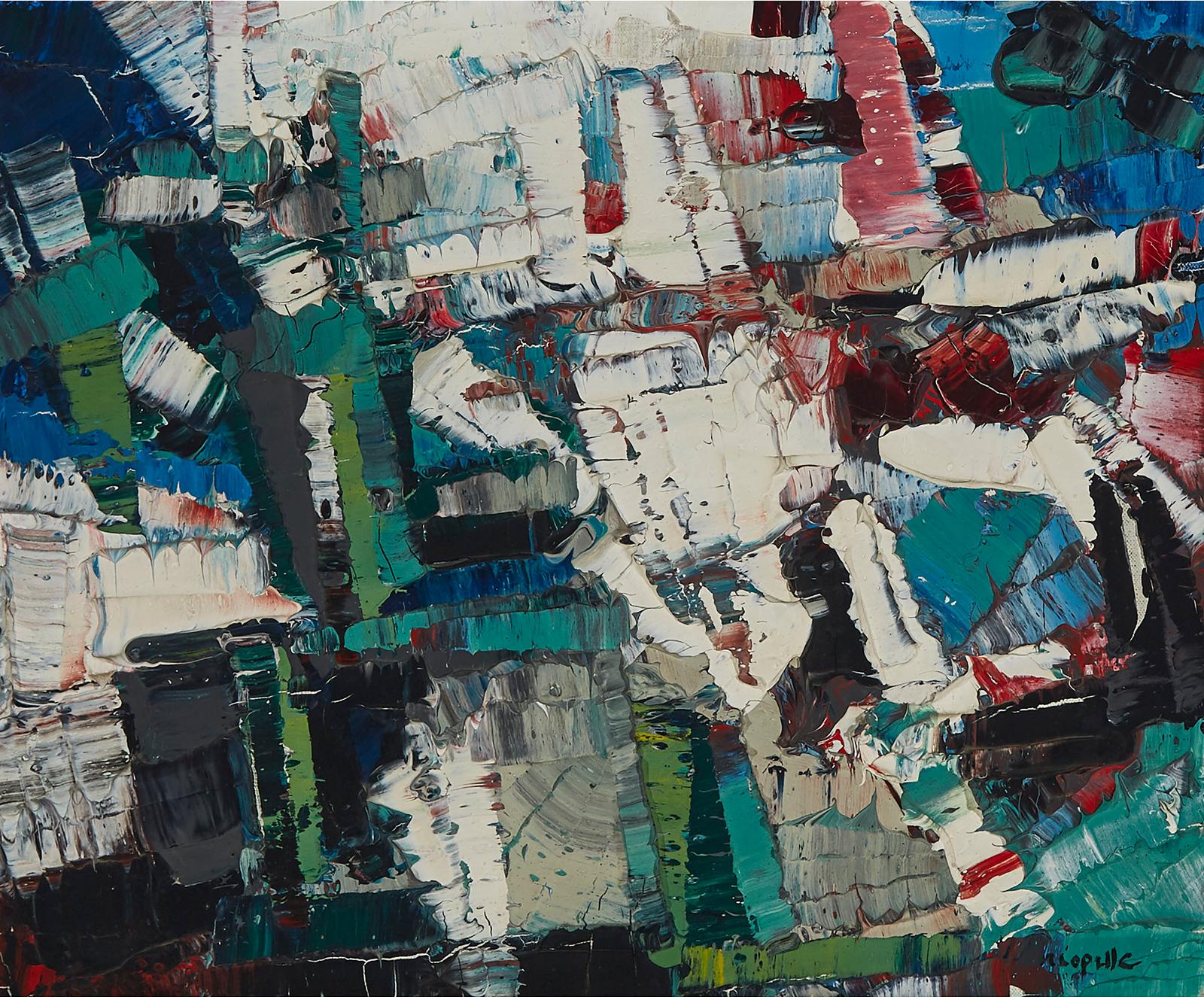 Jean-Paul Riopelle (1923-2002) - Composition, C.1955