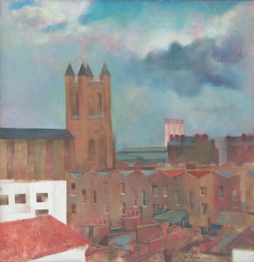 William James Thomson (1857-1927) - London Rooftops