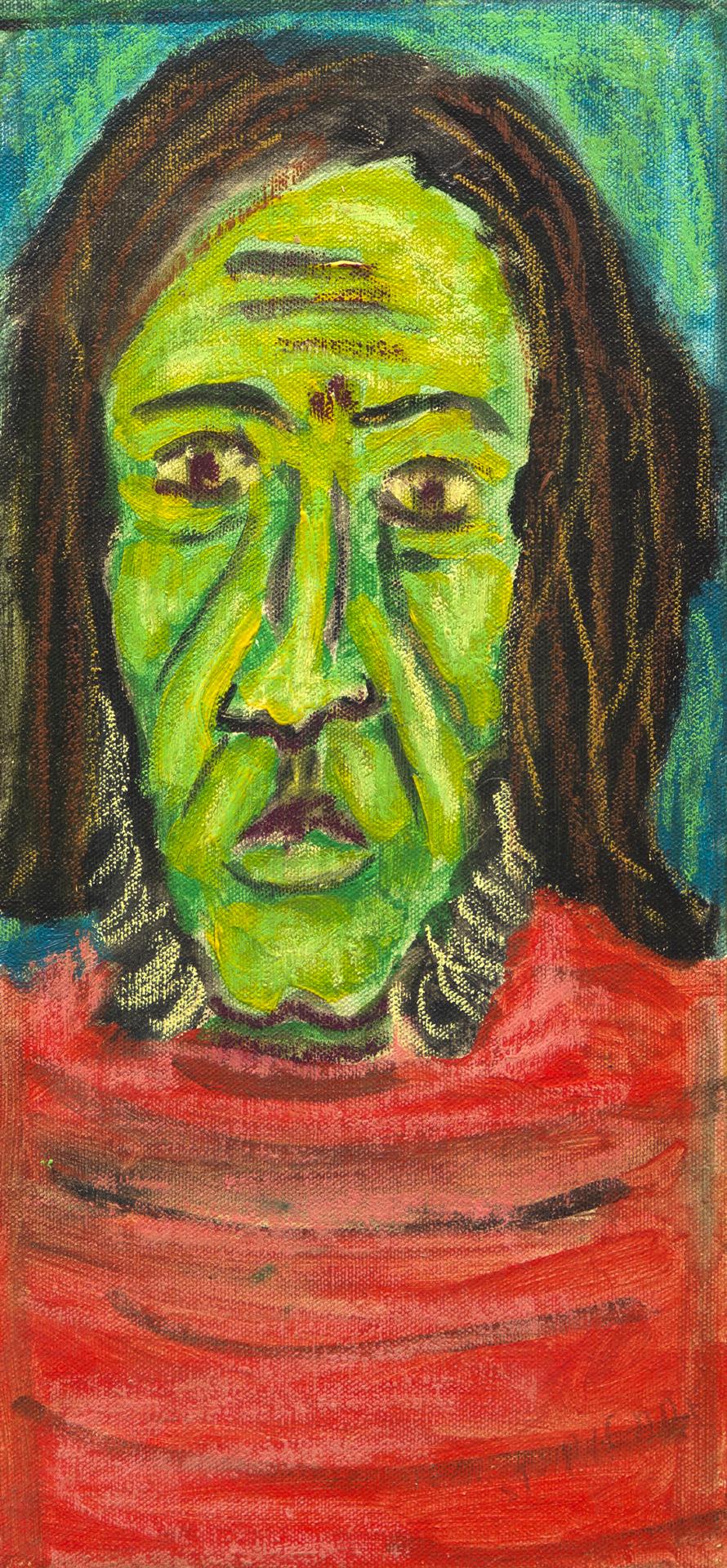 Georges Saint-Pierre - Visage d'homme, n. d.