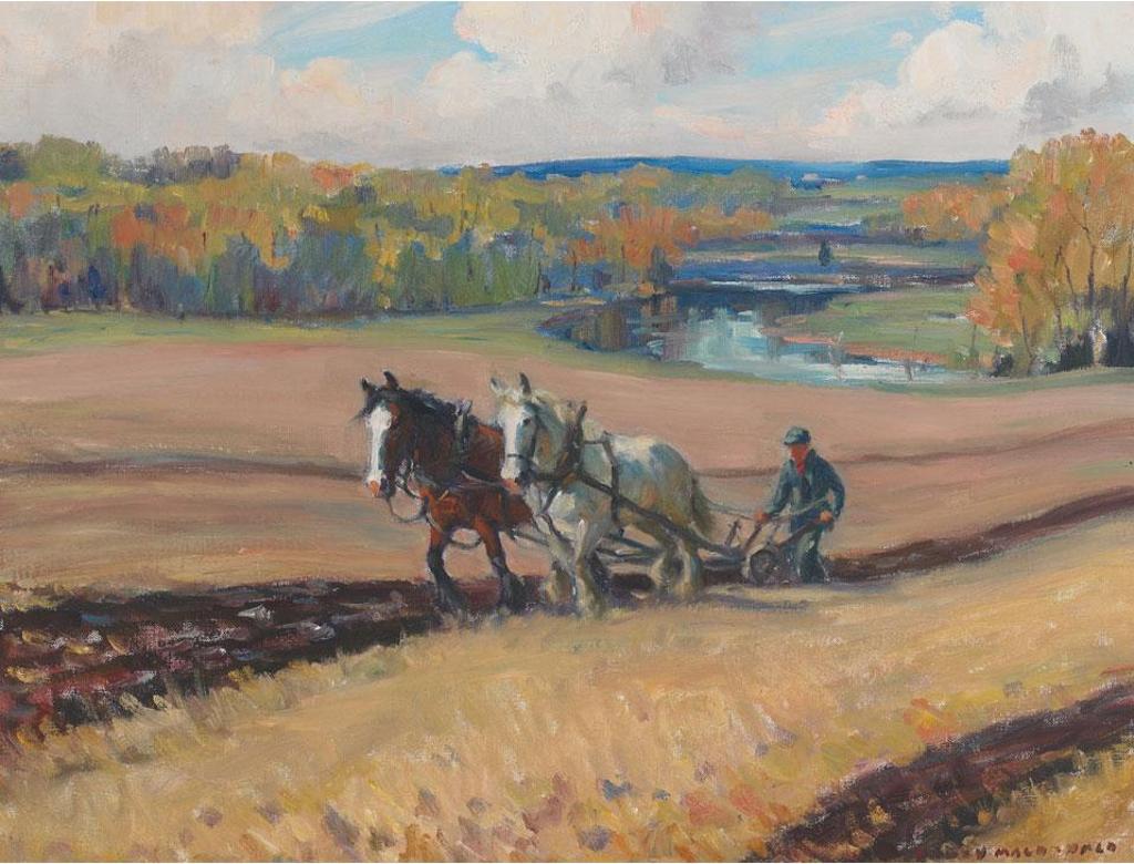 Manly Edward MacDonald (1889-1971) - Spring Ploughing