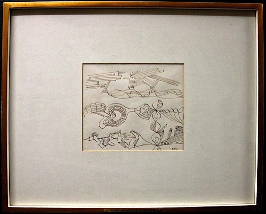 Alfred Pellan (1906-1988) - Rythmes Horizontaux